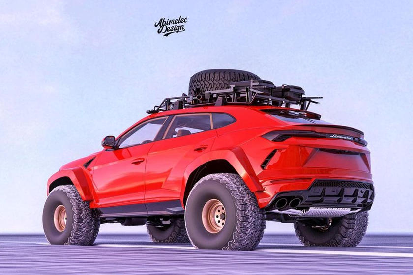 Lamborghini Urus chuy&ecirc;n dụng off-road được thiết kế bởi&nbsp;Abimelec Design