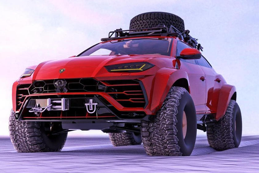 Lamborghini Urus chuy&ecirc;n dụng off-road được thiết kế bởi&nbsp;Abimelec Design