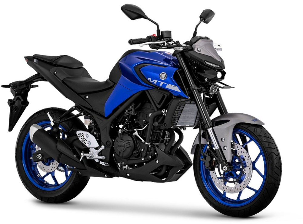 Kết hợp c&ugrave;ng vẻ đẹp hiện đại của Yamaha MT-03 thế hệ mới