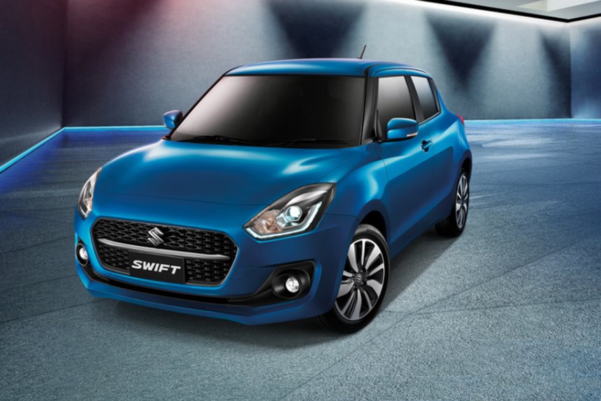Suzuki Swift 2021 tại Thái Lan không còn bản số sàn