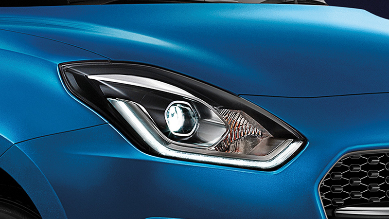 Đèn LED mới ở bản cao cấp của Suzuki Swift 2021