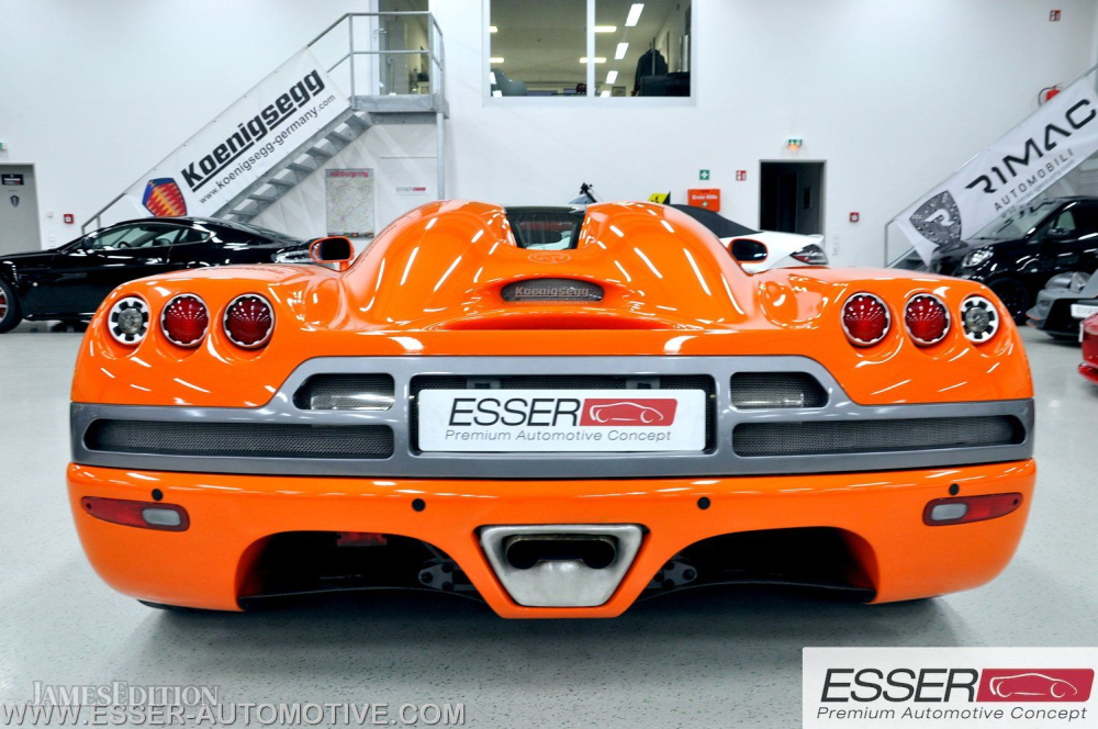 Thiết kế đuôi xe Koenigsegg CCR Thiết kế đuôi xe Koenigsegg CCR