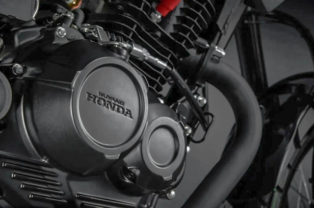 Khối động cơ 15,7 mã lực trên Honda CB190SS 2021 Khối động cơ 15,7 mã lực trên Honda CB190SS 2021