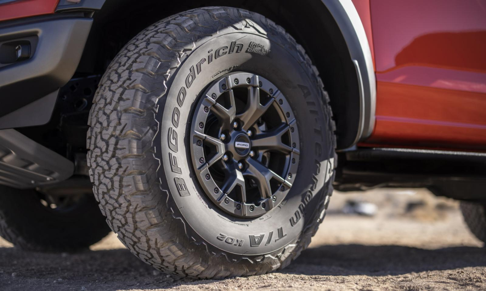 Bộ lốp cỡ lớn của Ford F-150 Raptor 2021