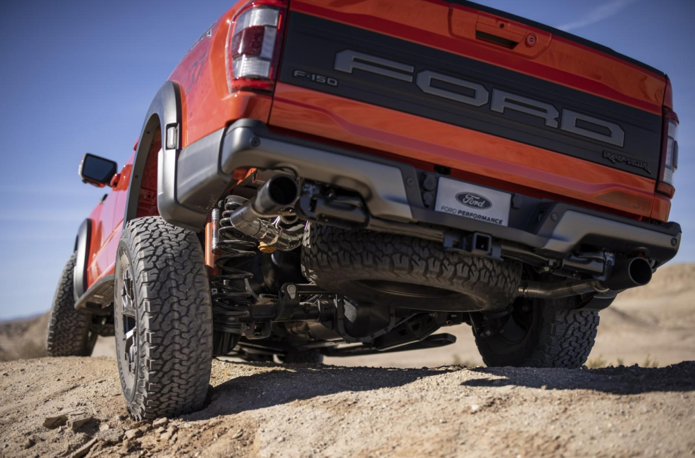 Hệ thống xả của Ford F-150 Raptor 2021 có 4 chế độ