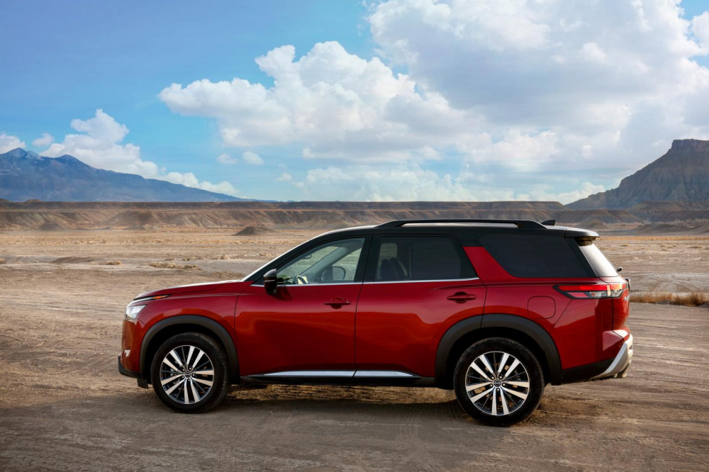 Nissan Pathfinder 2022 ngắn hơn v&agrave; rộng hơn trước