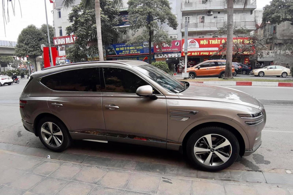 Genesis GV80 thuộc ph&acirc;n kh&uacute;c SUV hạng sang, đối đầu với BMW X5 hay Mercedes-Benz GLE.