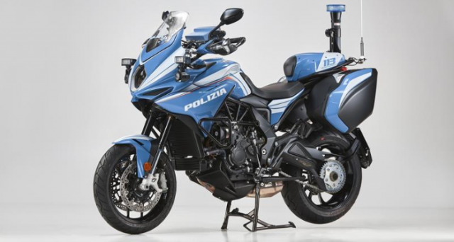 MV Agusta ra mắt xe mô tô phiên bản dành riêng cho cảnh sát