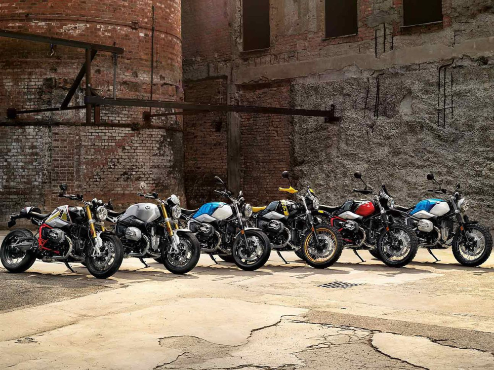 Loạt xe của dòng R Nine T từng được BMW giới thiệu trong năm 2020