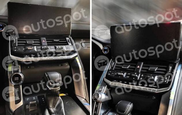 Toyota Land Cruiser 2021 được trang bị cần số giống Harrier thế hệ mới