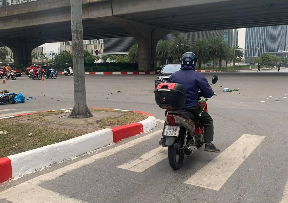 Hiện trường vụ tai nạn