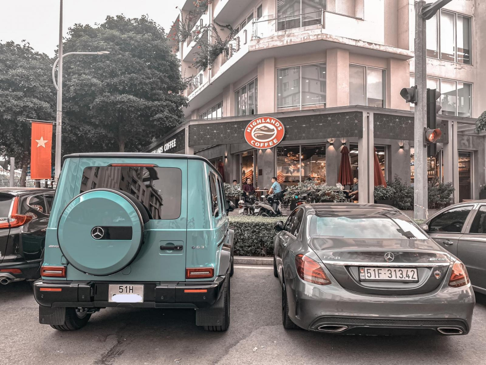 Chiếc Mercedes-AMG G63 của vợ chồng Cường Đô-la