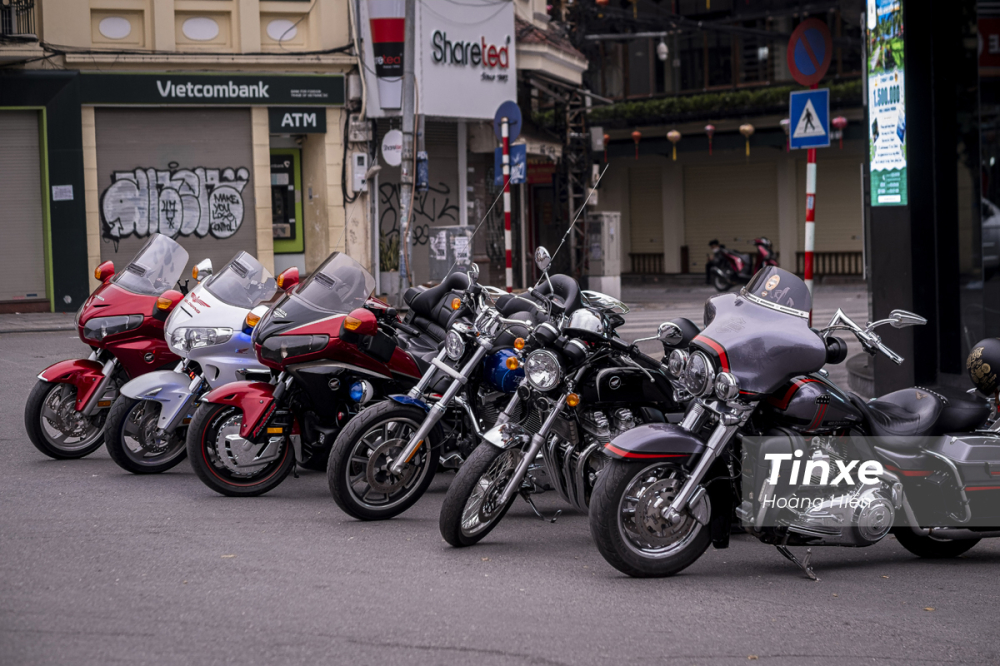 D&ograve;ng xe Touring v&agrave; Cruise th&igrave; được tập trung ri&ecirc;ng.