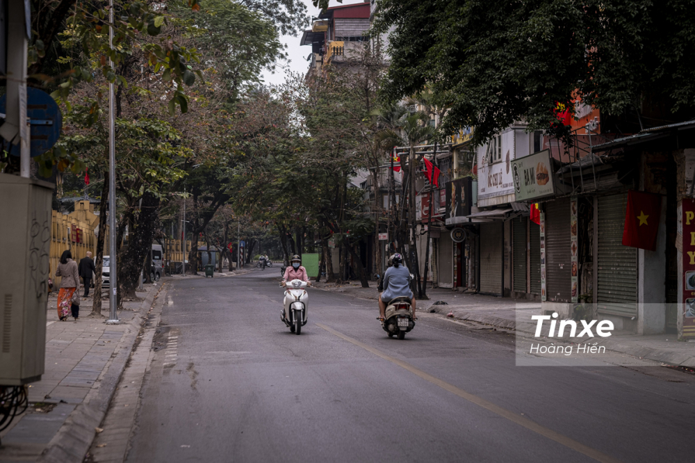 Một Hà Nội bình yên vào sáng ngày mùng 1 Tết Tân Sửu 2021/