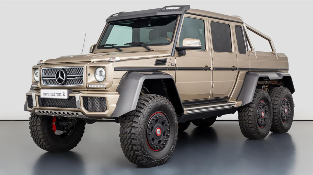 Phía trước của chiếc Mercedes-Benz G63 AMG 6x6