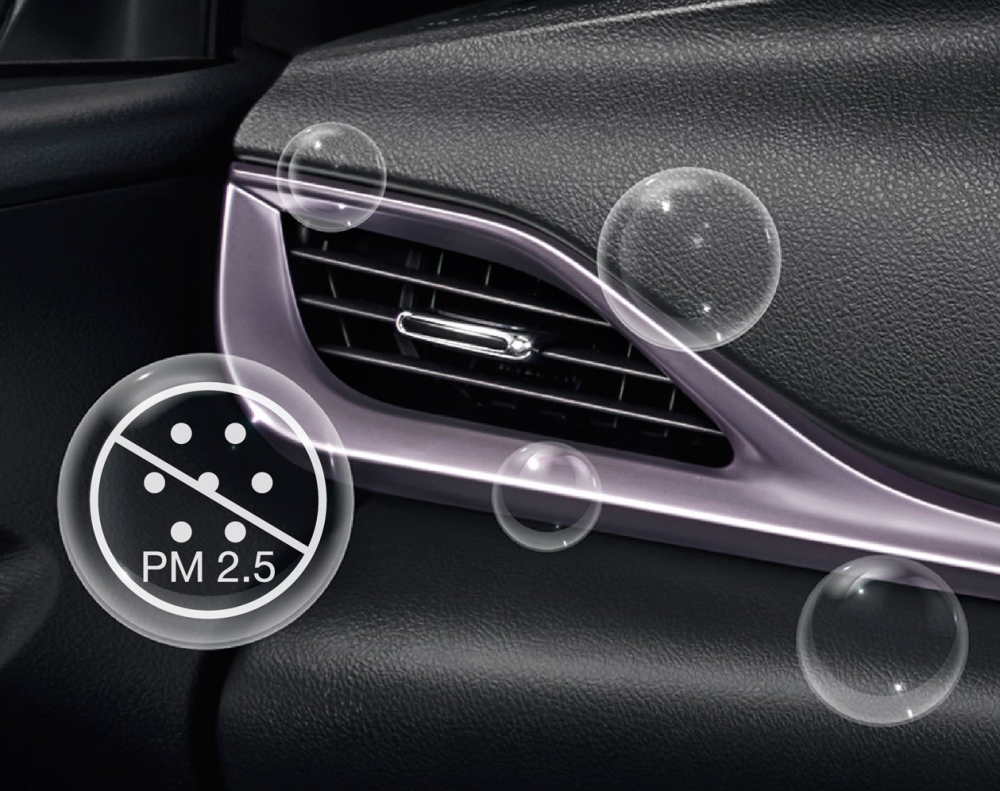 Toyota Vios PLAY và Yaris PLAY 2021 có hệ thống lọc không khí mới