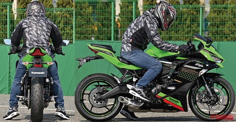 Kawasaki ZX-25R với ống xả nguyên bản
