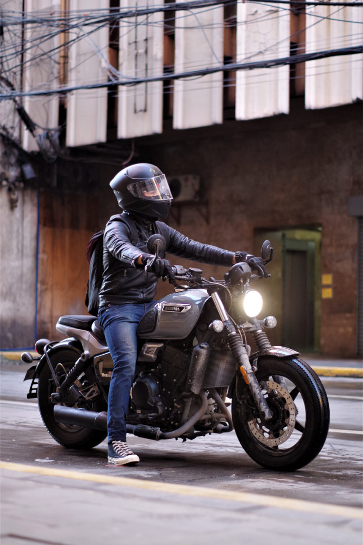 Bristol Bobber 650 còn có trang bị yên sau Bristol Bobber 650 còn có trang bị yên sau