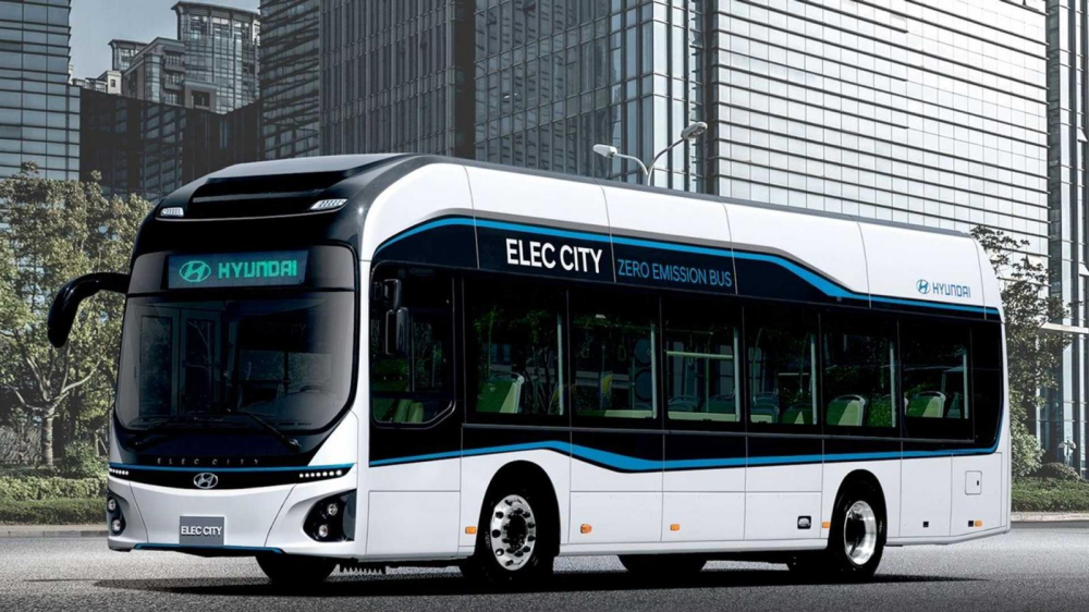 Xe buýt điện Hyundai Elec City được sản xuất từ năm 2018