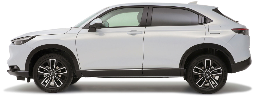 Thiết kế bên sườn của Honda HR-V 2021 Thiết kế bên sườn của Honda HR-V 2021