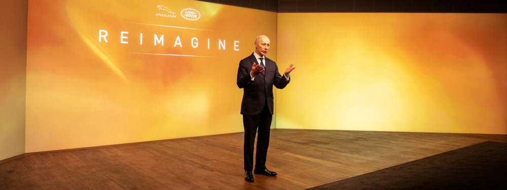 &ocirc;ng Thierry&nbsp;Bollor&eacute; - CEO Jaguar Land Rover - chia sẻ về chiến dịch Reimage của Jaguar Land Rover.