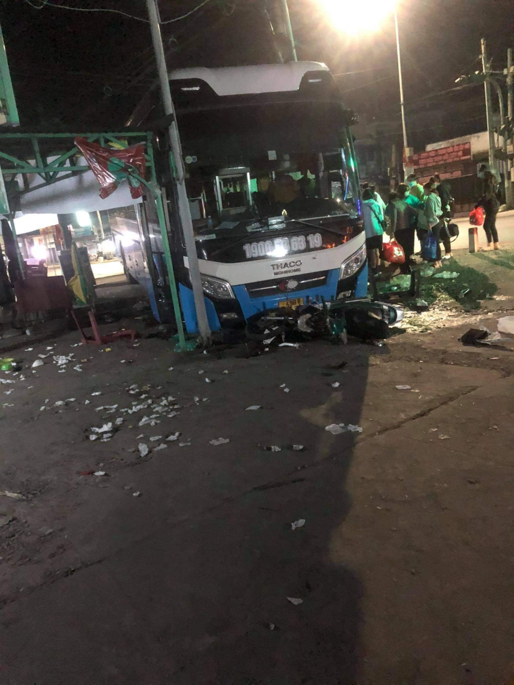 Hiện trường vụ tai nạn Hiện trường vụ tai nạn