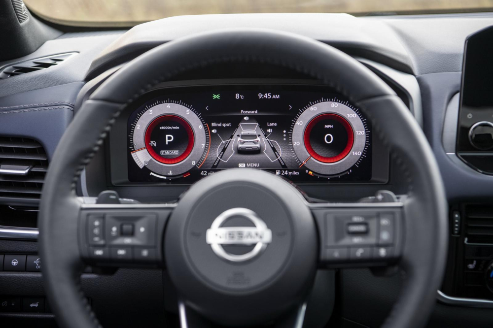 Bảng đồng hồ của Nissan Qashqai 2021