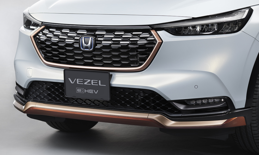 Những chi tiết m&agrave;u đồng trong g&oacute;i Casual Style của Honda HR-V 2021