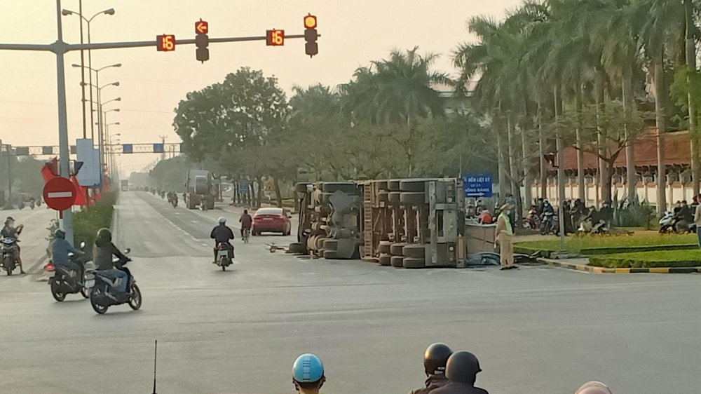 Hiện trường vụ tai nạn