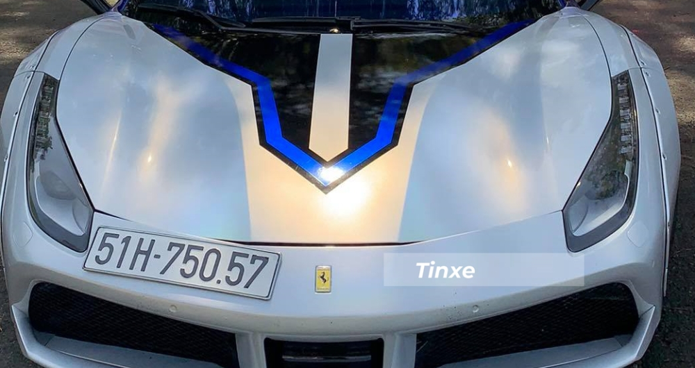 Thiết kế phần đầu si&ecirc;u xe Ferrari 488 GTB độ Liberty Walk