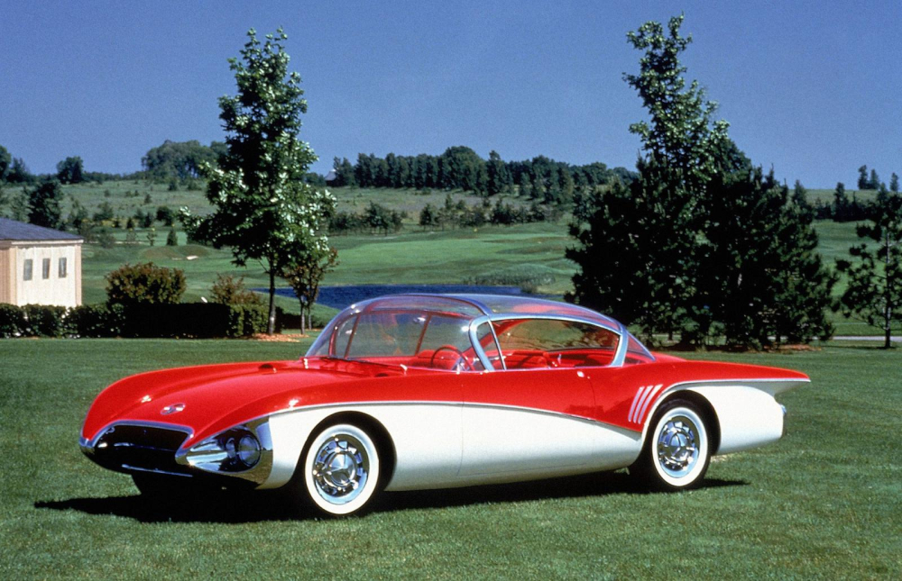 Phía bên sườn của Buick Centurion 1956 Phía bên sườn của Buick Centurion 1956
