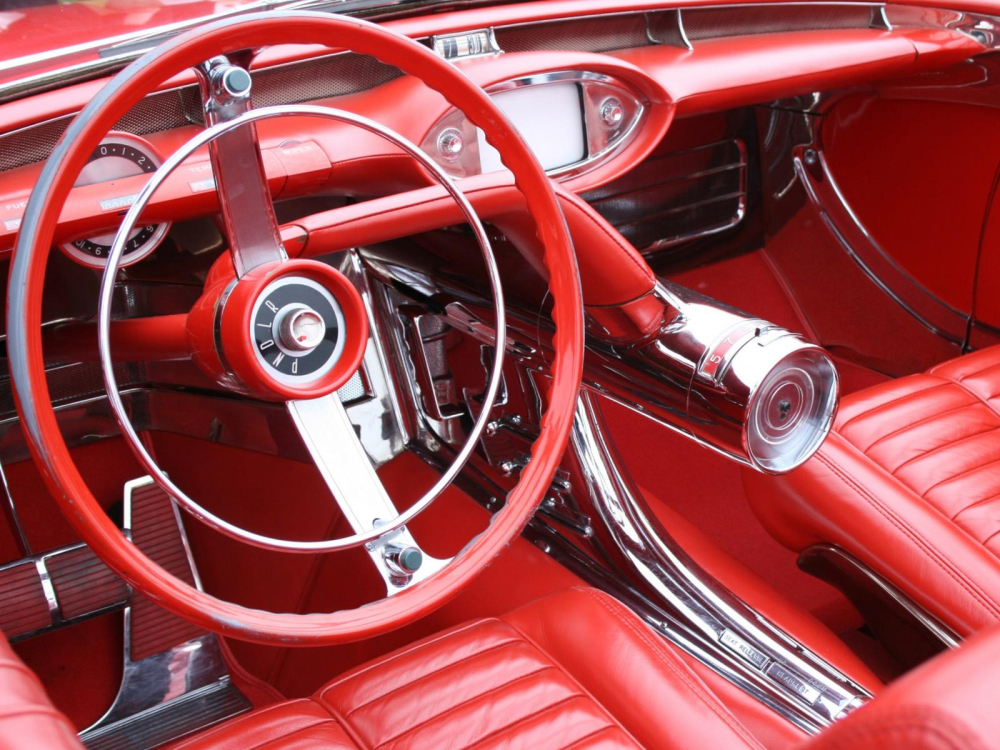 Nội thất của Buick Centurion 1956 Nội thất của Buick Centurion 1956