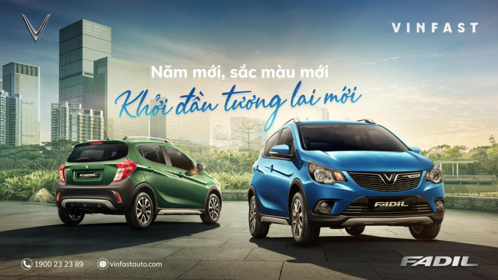 VinFast Fadil được bổ sung 2 tùy chọn màu sơn ngoại thất mới. VinFast Fadil được bổ sung 2 tùy chọn màu sơn ngoại thất mới.