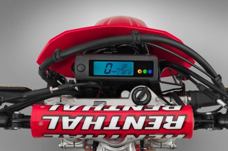 Ghi đ&ocirc;ng Renthal c&oacute; sẵn tr&ecirc;n Honda CRF450RL