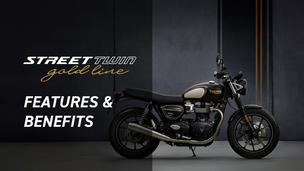Triumph Street Twin Gold Line phiên bản giới hạn 2021