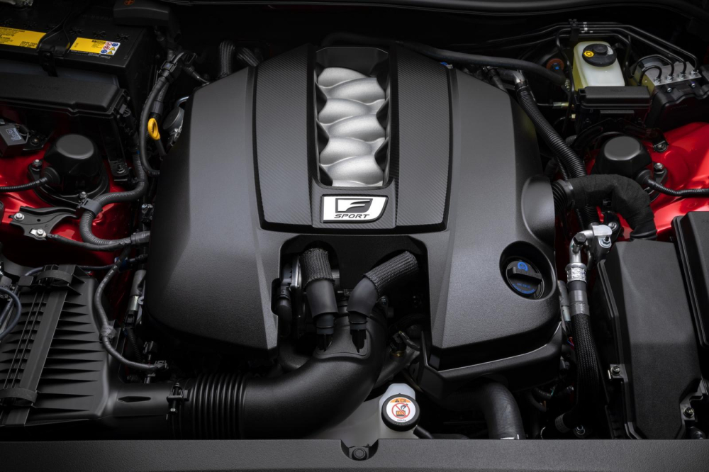 Động cơ của Lexus IS 500 F Sport Performance 2022 Động cơ của Lexus IS 500 F Sport Performance 2022