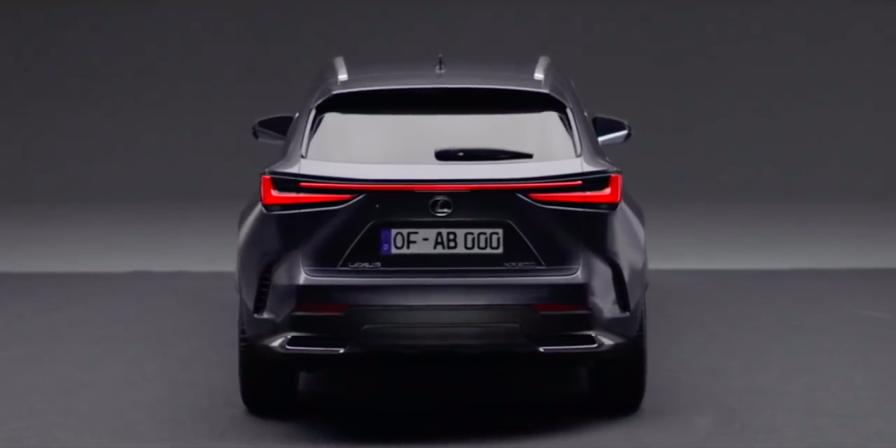 Đèn hậu mới của Lexus NX 2022 Đèn hậu mới của Lexus NX 2022