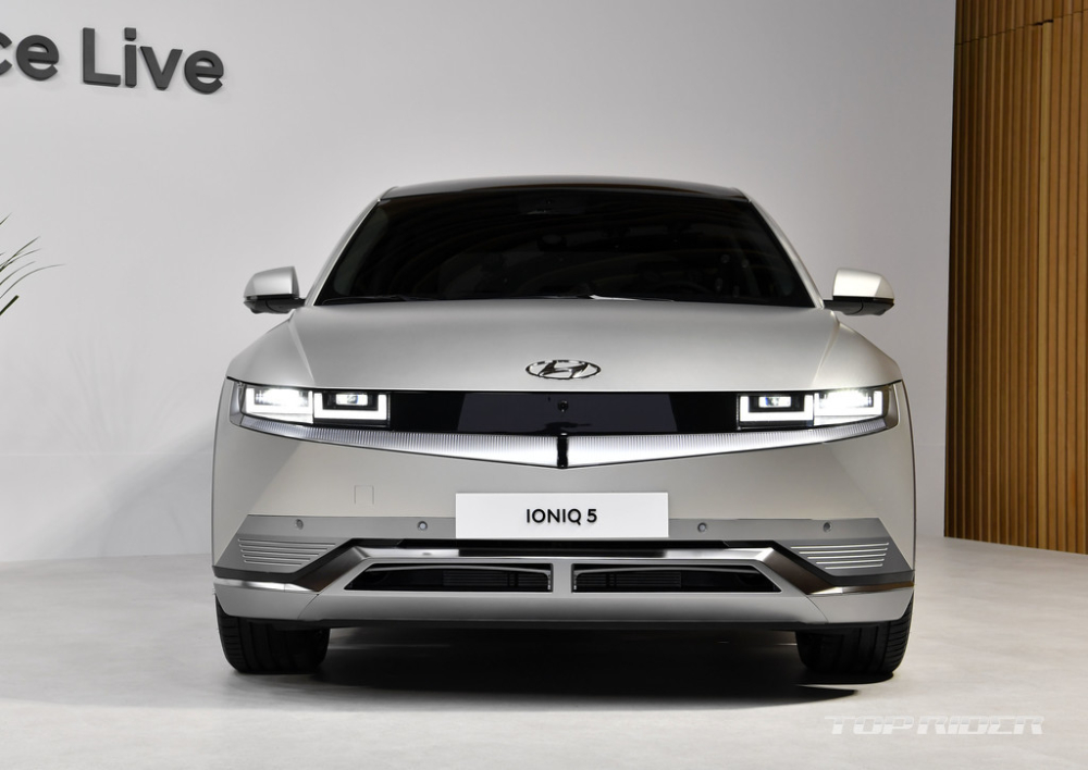 Thiết kế đầu xe của Hyundai Ioniq 5