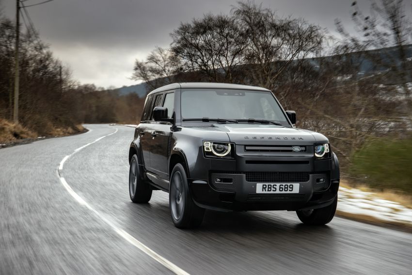Land Rover Defender V8 2022 kiểu dáng thân xe 110 Land Rover Defender V8 2022 kiểu dáng thân xe 110