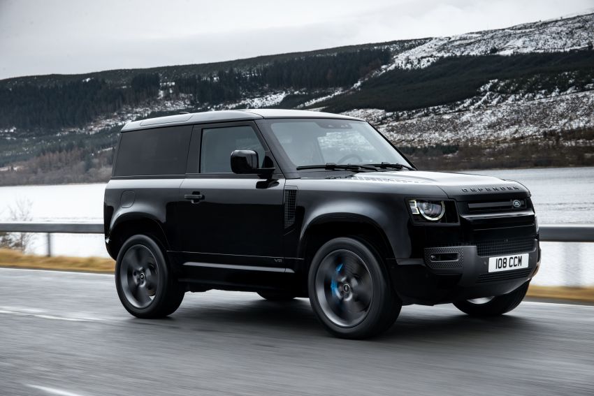 Land Rover Defender V8 2022 kiểu dáng thân xe 90 Land Rover Defender V8 2022 kiểu dáng thân xe 90