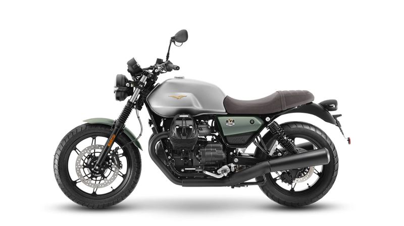 Mẫu xe được thiết kế dựa theo nguyên mẫu Moto Guzzi V7 2021