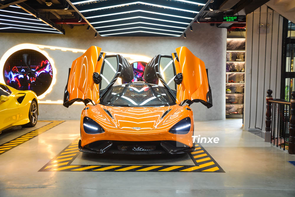 McLaren 765LT sản xuất giới hạn 765 chiếc tr&ecirc;n to&agrave;n thế giới v&agrave; hiện ch&iacute; c&oacute; độc nhất một chiếc tại Việt Nam