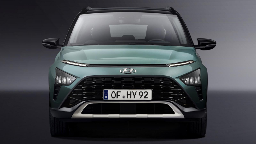 Thiết kế đầu xe của Hyundai Bayon 2021