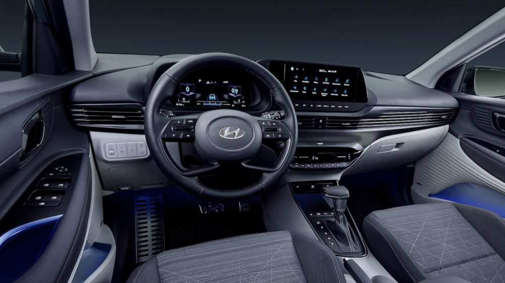 Nội thất b&ecirc;n trong Hyundai Bayon 2021