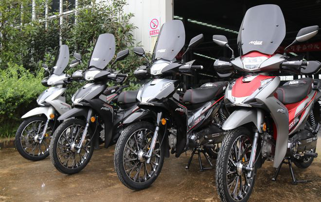 Mẫu xe số cỡ nhỏ Atlas SH50 ra mắt tại Trung Quốc