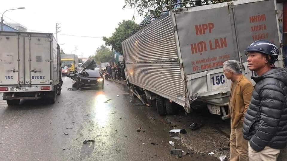 Hiện trường vụ tai nạn