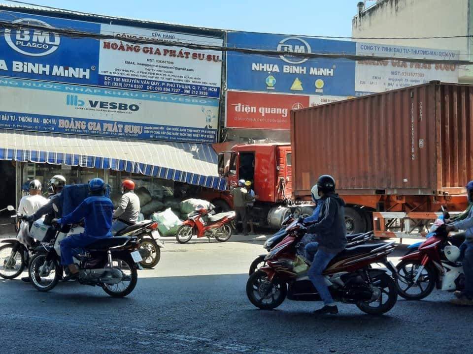 Hiện trường vụ tai nạn