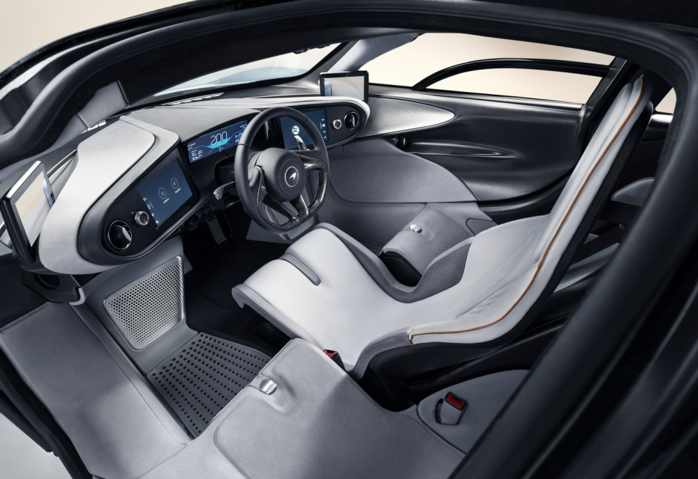 Si&ecirc;u xe McLaren Speedtail c&oacute; thiết kế 3 chỗ ngồi