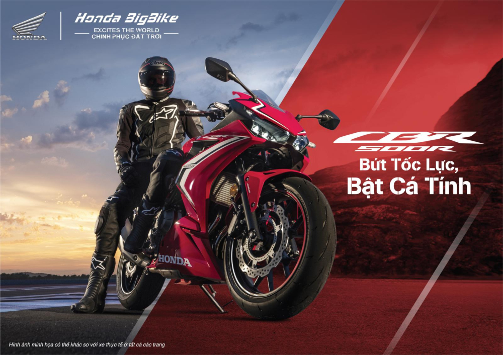 Honda CBR500R thế hệ mới 2021
