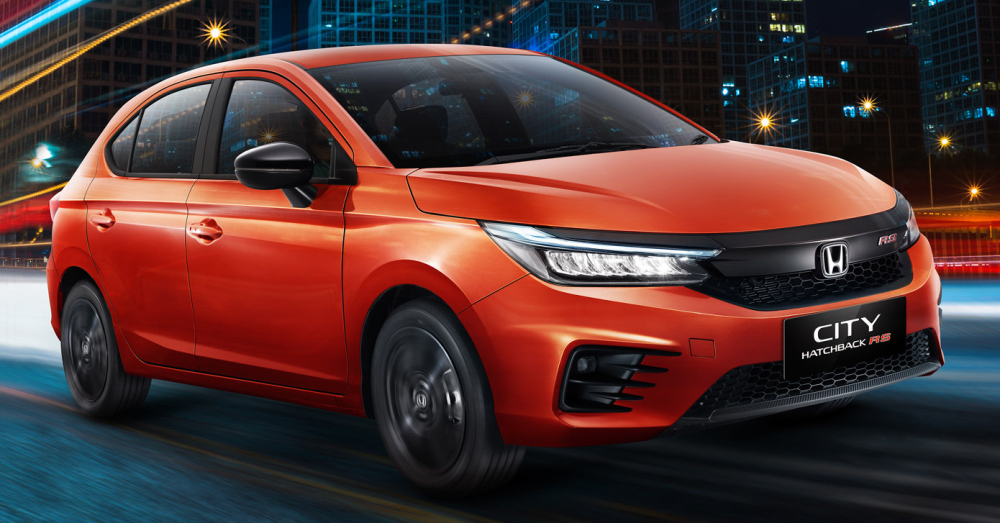 Honda City Hatchback 2021 tại Indonesia chỉ c&oacute; bản RS nhưng c&oacute; 2 lựa chọn hộp số